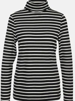 Damen Lisa Tossa Damen Rollkragenshirt mit Streifen