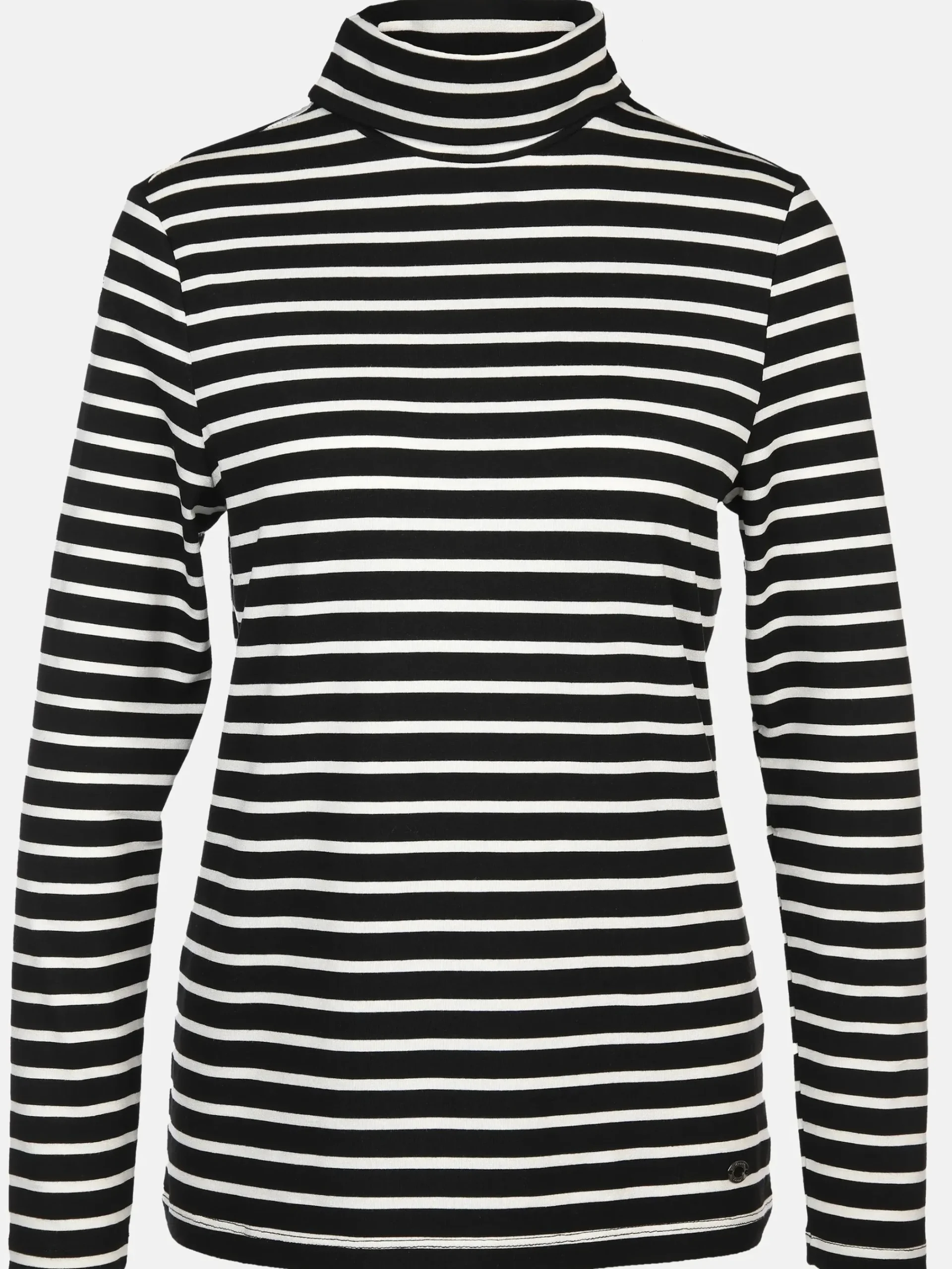 Damen Lisa Tossa Damen Rollkragenshirt mit Streifen