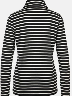 Damen Lisa Tossa Damen Rollkragenshirt mit Streifen