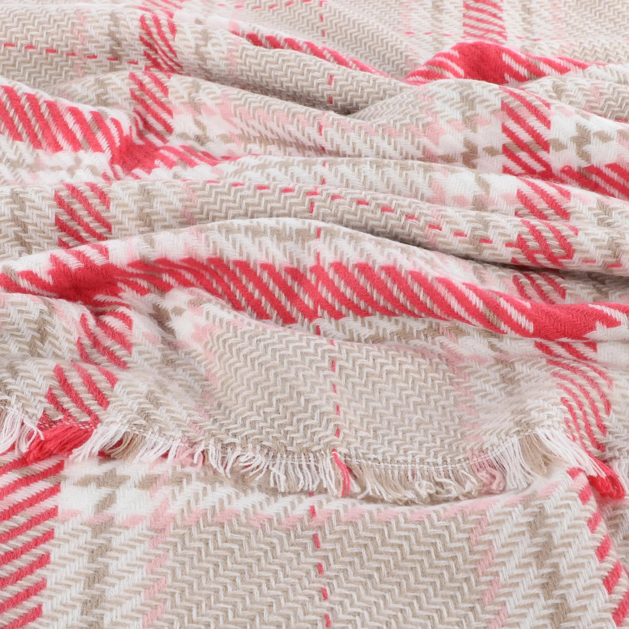 Damen Sure Damen Schal im Karodessin