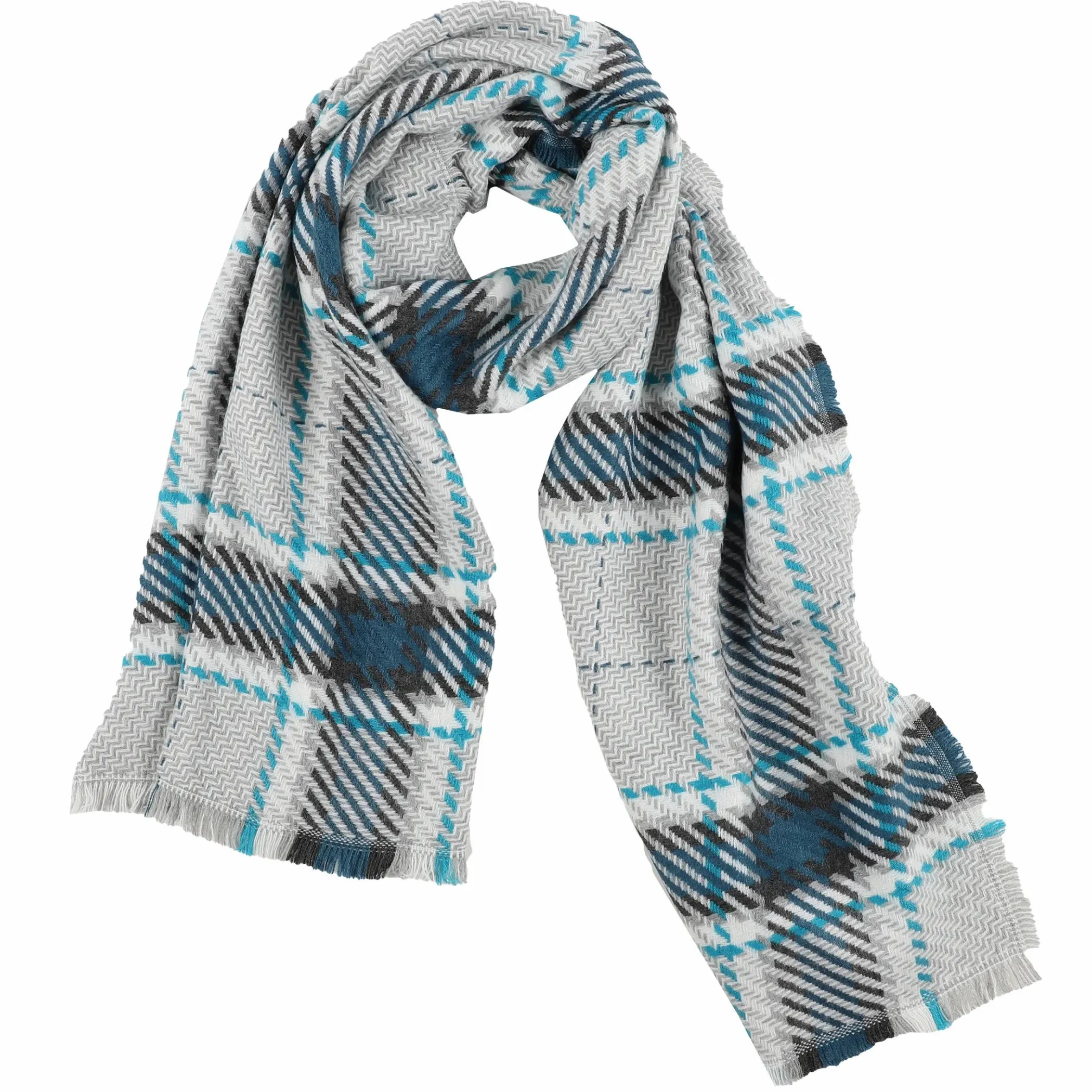 Damen Sure Damen Schal im Karodessin