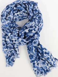 Damen Lisa Tossa Damen Schal mit Blumenprint