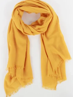 Damen Lisa Tossa Damen Schal mit Fransen