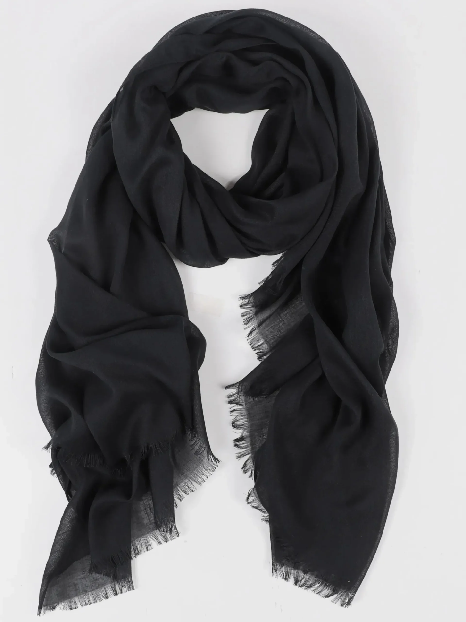 Damen Lisa Tossa Damen Schal mit Fransen