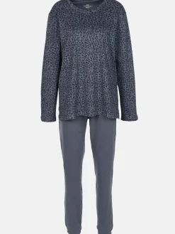 Damen Götzburg Damen Schlafanzug mit schlichterm Muster