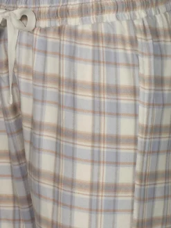 Damen byLouise Damen Schlafhose aus weichem Flanell