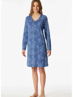 Damen UNCOVER by Schiesser Damen Schlafshirt in langer Ausführung