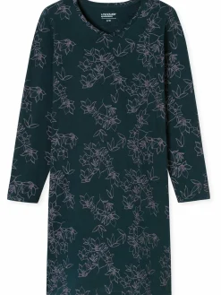 Damen UNCOVER by Schiesser Damen Schlafshirt in langer Ausführung