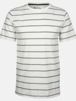 Herren Phil+Co Damen Schlafshirt mit Streifen