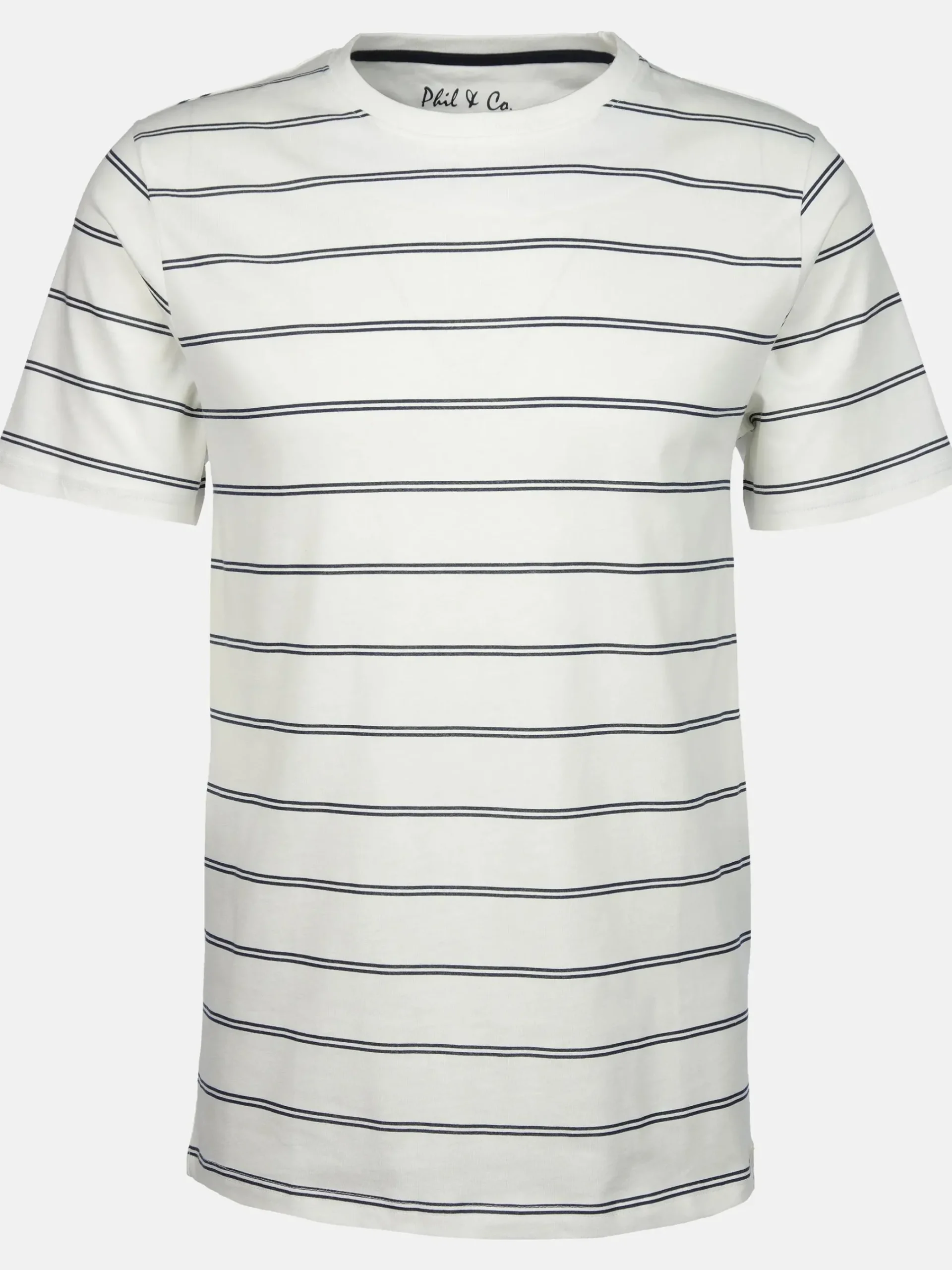 Herren Phil+Co Damen Schlafshirt mit Streifen