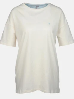 Damen byLouise Damen Schlafshirt unifarben