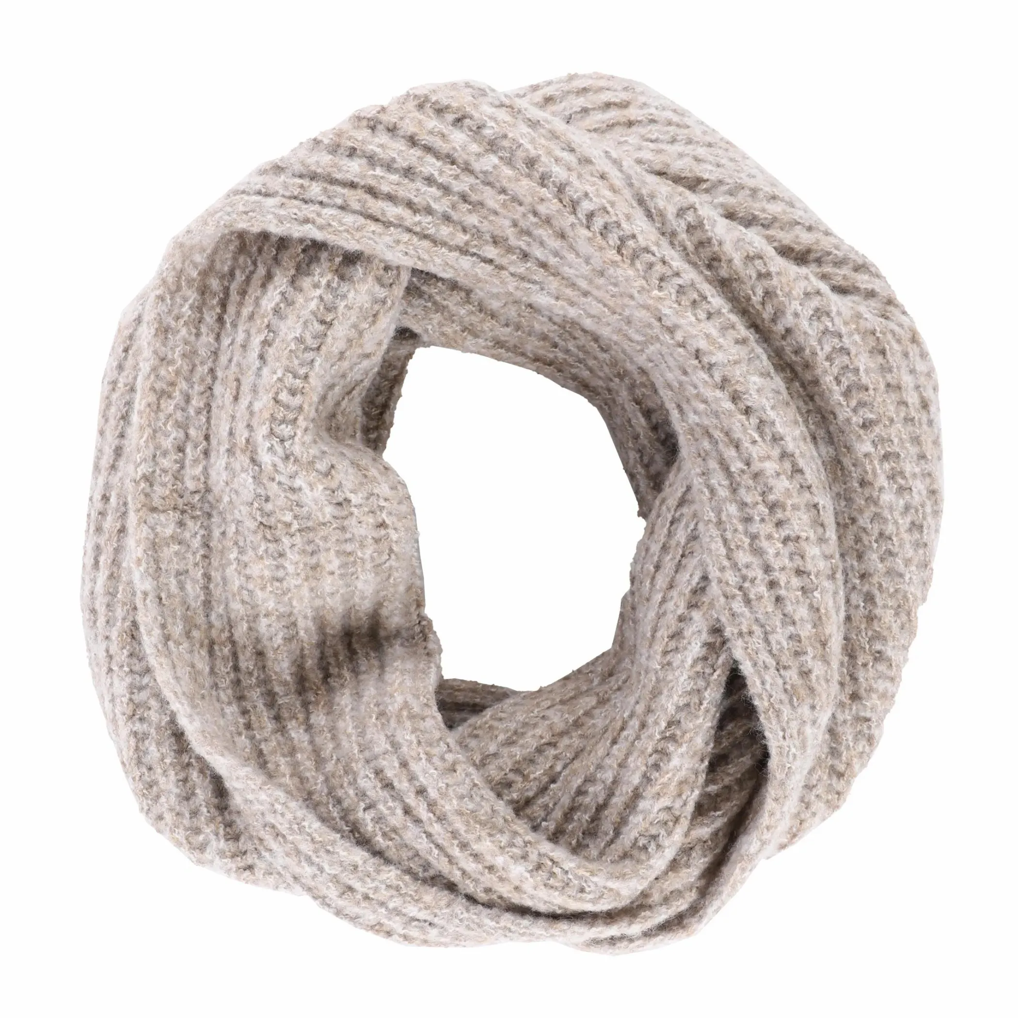 Damen Lisa Tossa Damen Schlauchschal in gerippter Ware