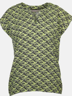 Damen Sure Damen Schlupfbluse mit Alloverprint