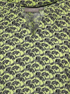 Damen Sure Damen Schlupfbluse mit Alloverprint
