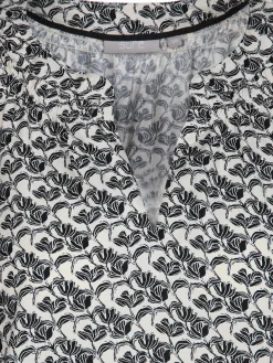 Damen Sure Damen Schlupfbluse mit Alloverprint