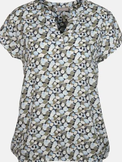 Damen Sure Damen Schlupfbluse mit Alloverprint