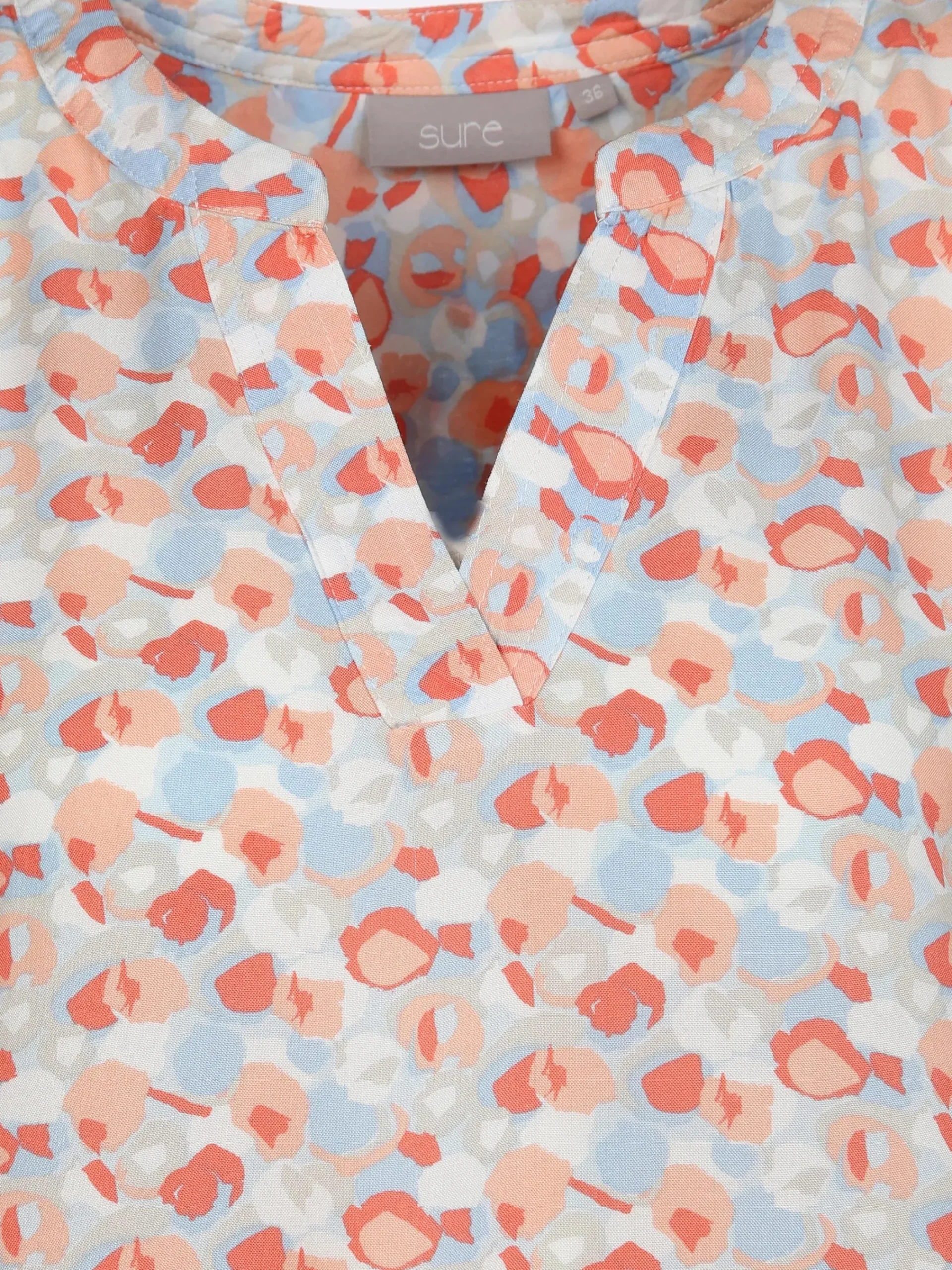 Damen Sure Damen Schlupfbluse mit Alloverprint