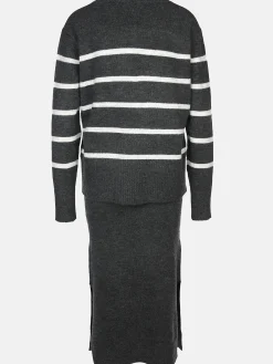 Damen Lisa Tossa Damen Set bestehend aus Pullover und Rock