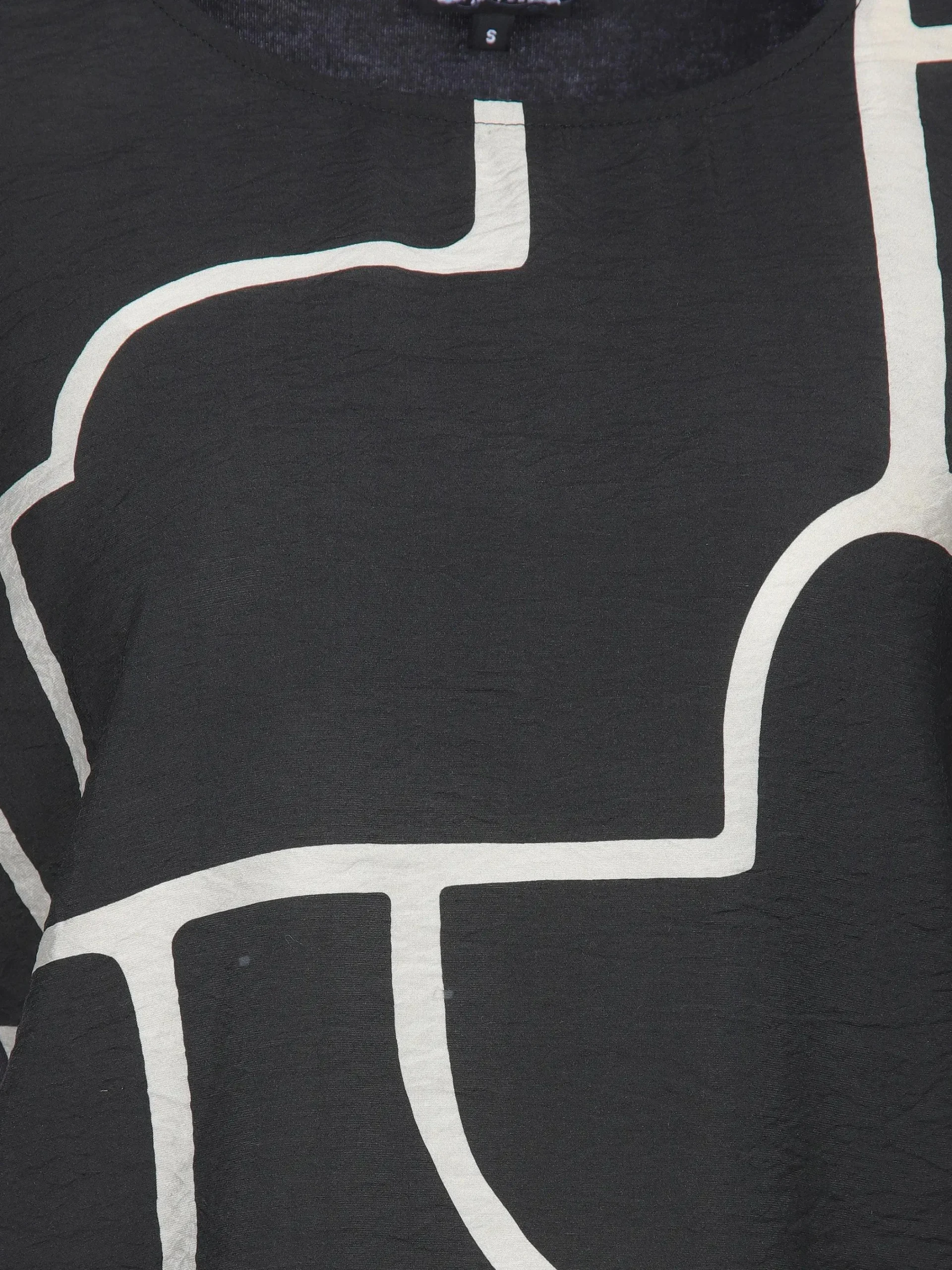 Damen Lisa Tossa Damen Shirt aus Materialmix