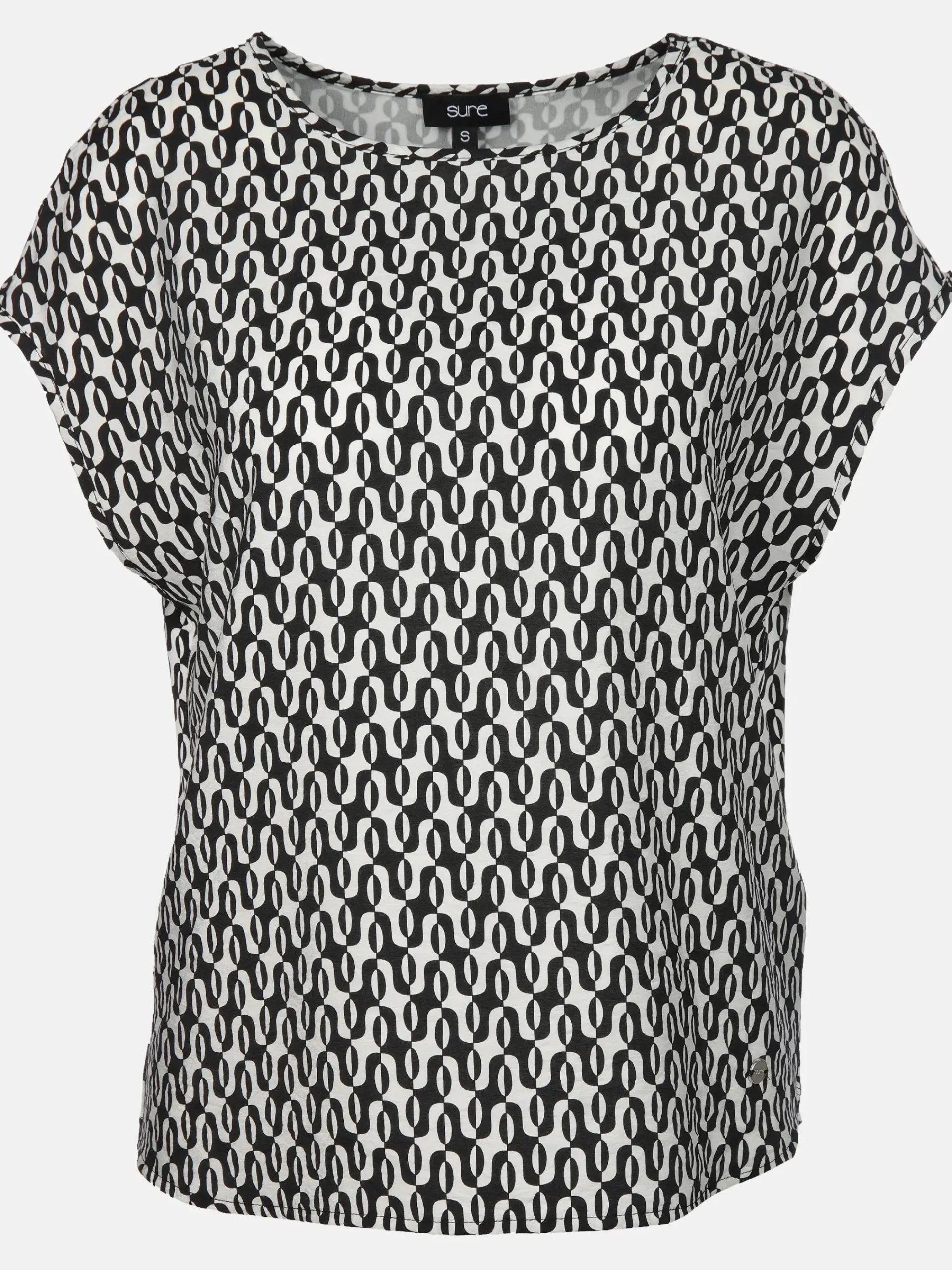 Damen Sure Damen Shirt im Materialmix