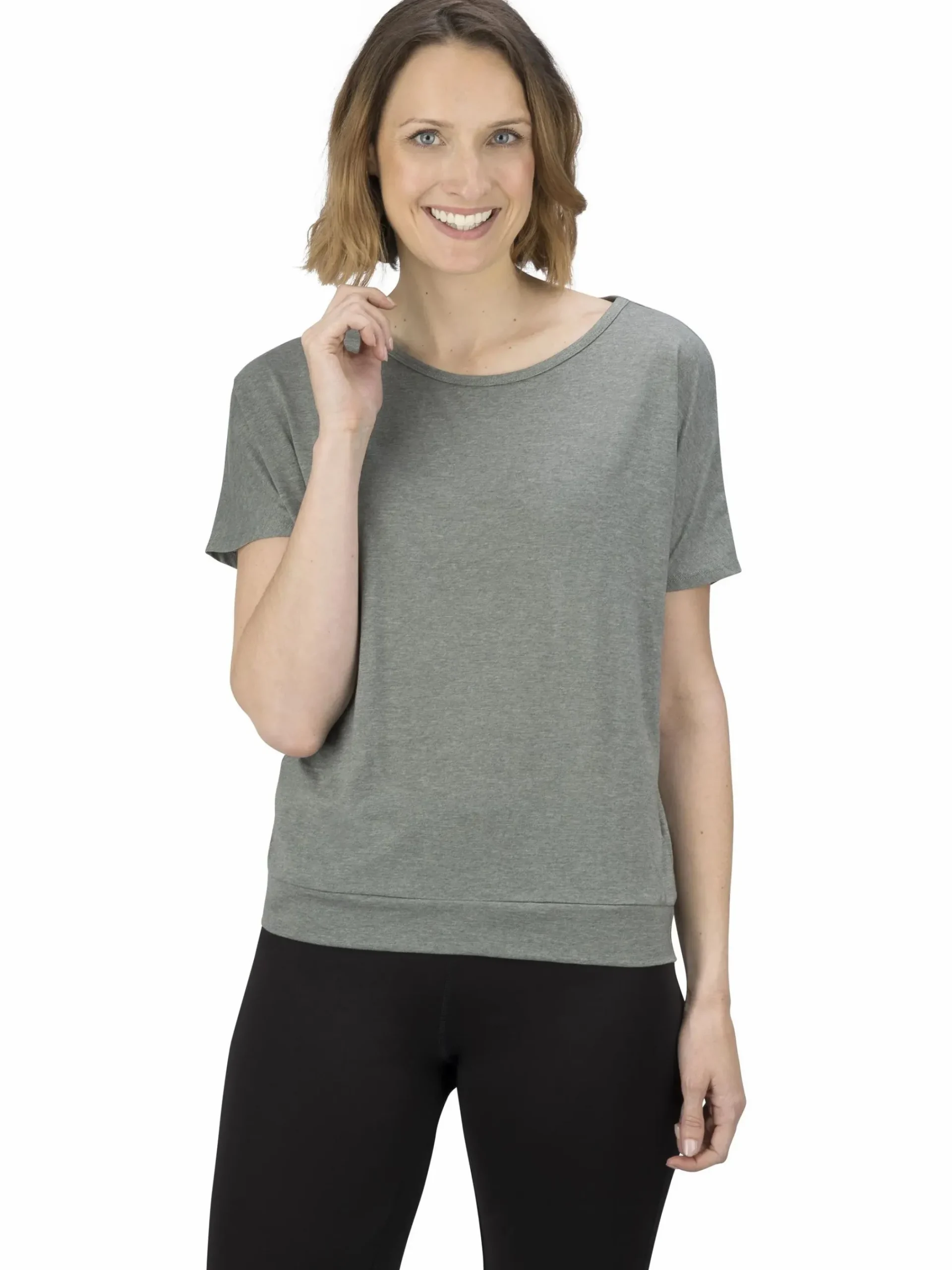 Damen Stooker Athletic Damen Shirt in melierter Optik