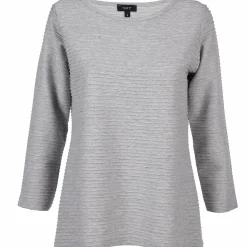 Damen Sure Damen Shirt in Ottoman Rib mit 3/4 Arm