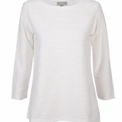 Damen Sure Damen Shirt in Ottoman Rib mit 3/4 Arm