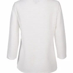 Damen Sure Damen Shirt in Ottoman Rib mit 3/4 Arm