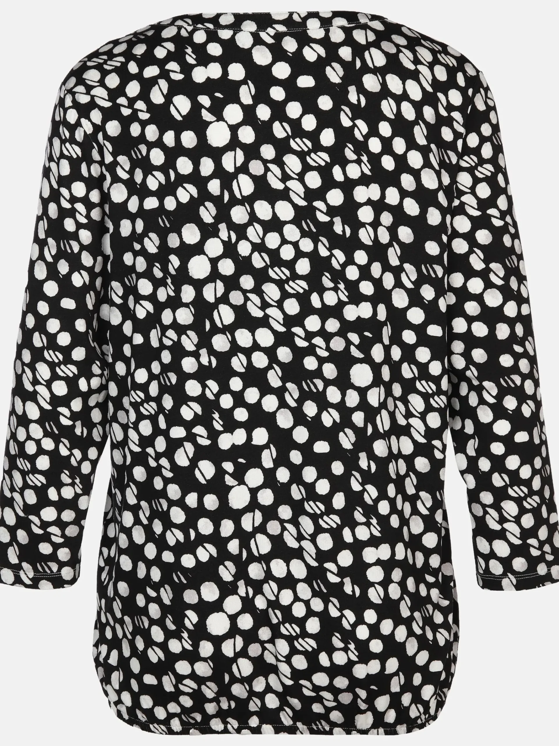 Damen Lisa Tossa Damen Shirt mit 3/4 Arm und Minimalprint