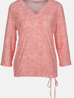 Damen Sure Damen Shirt mit Alloverprint und 3/4 Ärmel