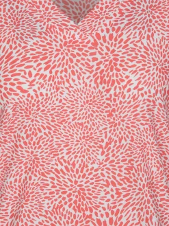 Damen Sure Damen Shirt mit Alloverprint und 3/4 Ärmel