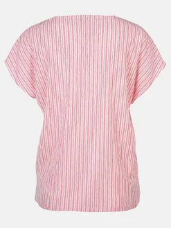 Damen Lisa Tossa Damen Shirt mit Crashoptik