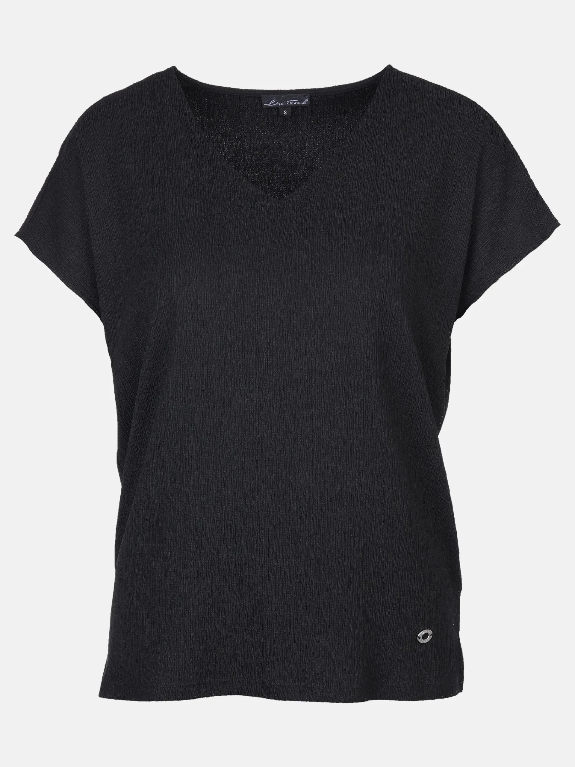 Damen Lisa Tossa Damen Shirt mit Crashoptik