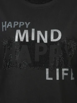 Damen Sure Damen Shirt mit Front-Glitzerprint