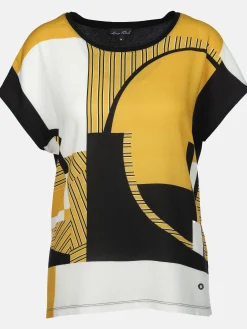 Damen Lisa Tossa Damen Shirt mit Frontprint