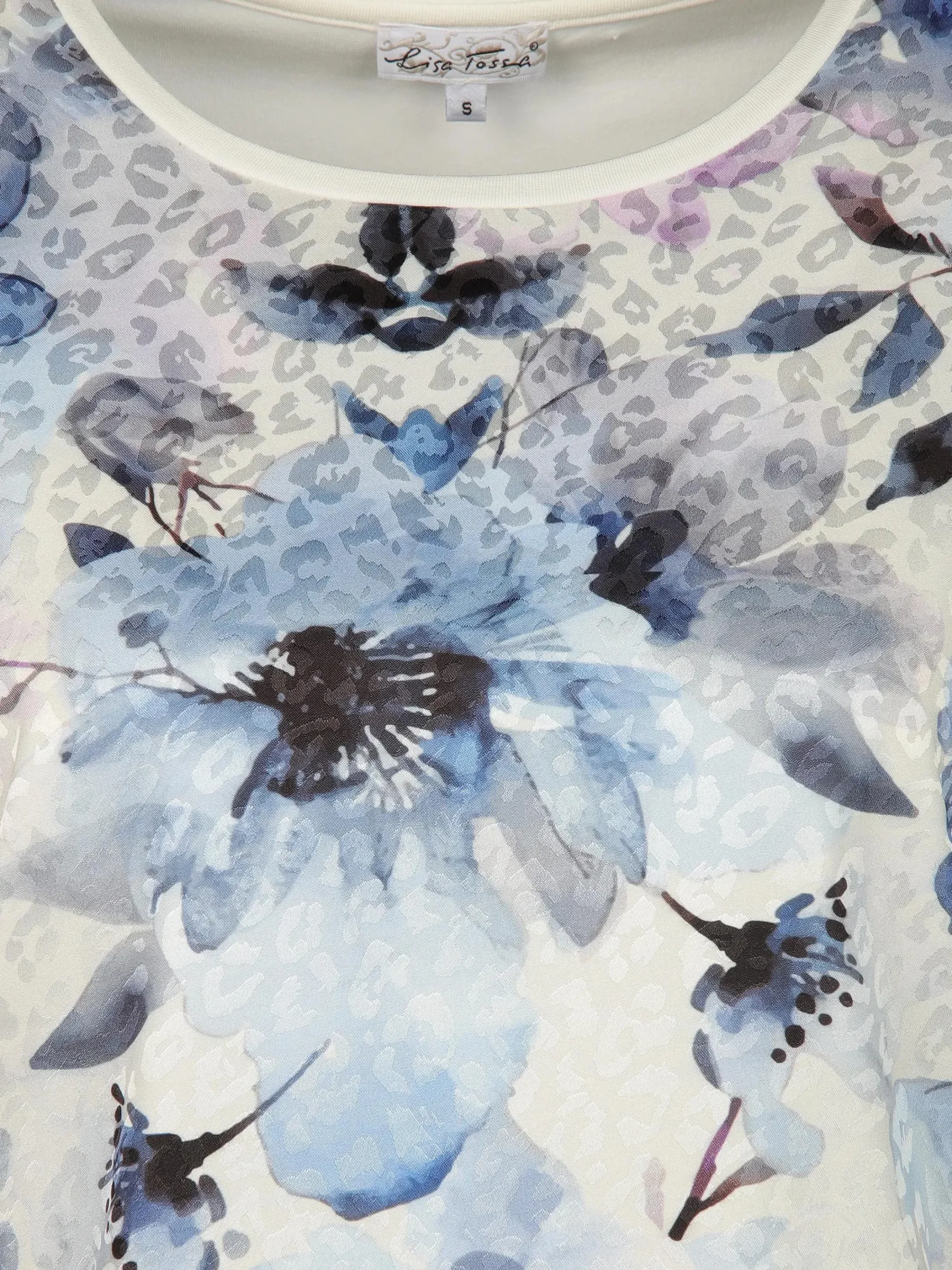 Damen Lisa Tossa Damen Shirt mit Glanzeffekt