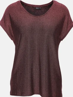 Damen Sure Damen Shirt mit Glitzereffekt