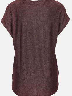 Damen Sure Damen Shirt mit Glitzereffekt