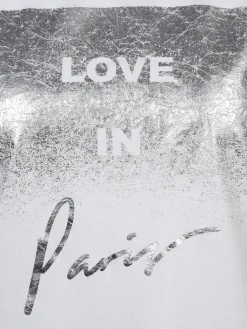 Damen Lisa Tossa Damen Shirt mit Glitzerprint