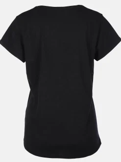 Damen Sure Damen Shirt mit Glitzerprint und Strasssteinchen