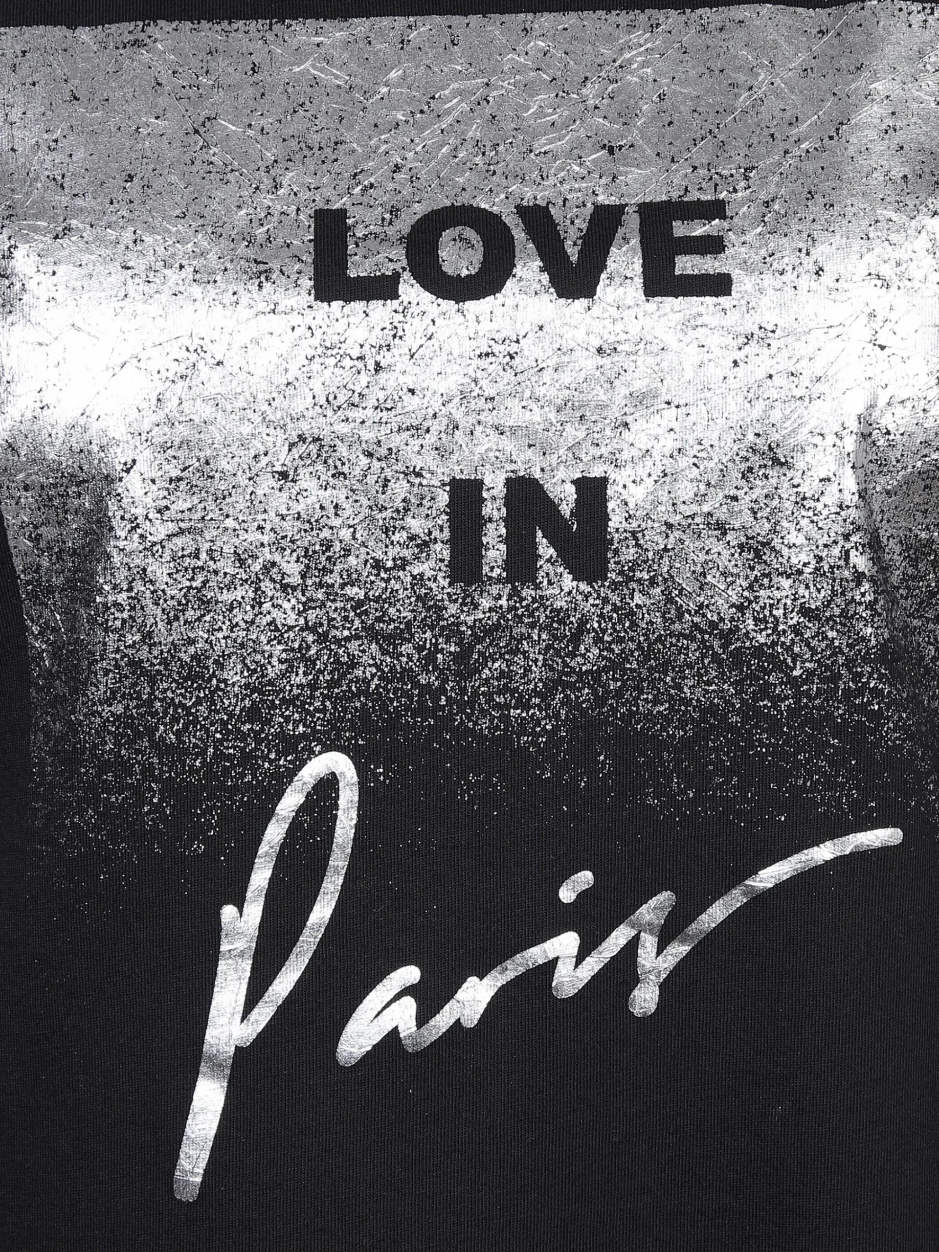 Damen Lisa Tossa Damen Shirt mit Glitzerprint