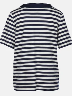 Damen Sure Damen Shirt mit Kordel im Ringellook