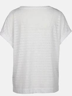 Damen Sure Damen Shirt mit Lochmuster