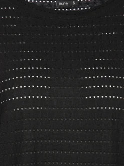 Damen Sure Damen Shirt mit Lochmuster