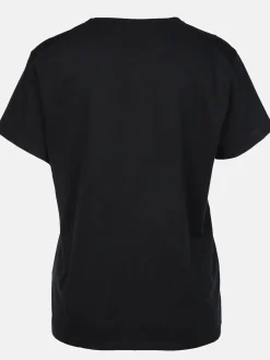 Damen Mustang Damen Shirt mit Logostickerei