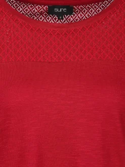 Damen Sure Damen Shirt mit Spitze