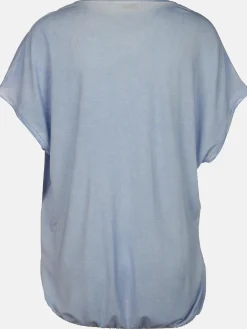 Damen Lisa Tossa Damen Shirt mit Strassapplikationen