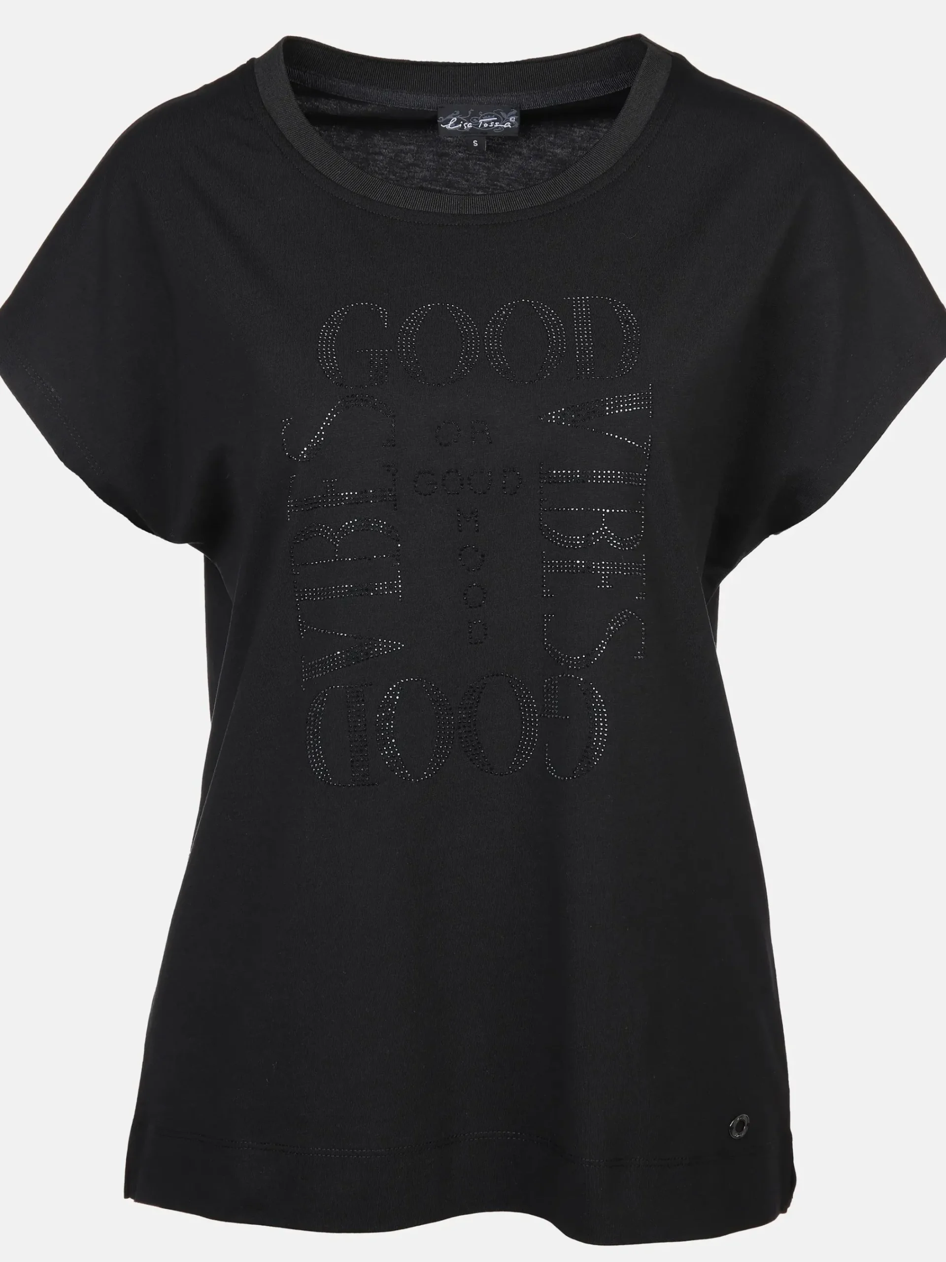 Damen Lisa Tossa Damen Shirt mit Strassbesatz