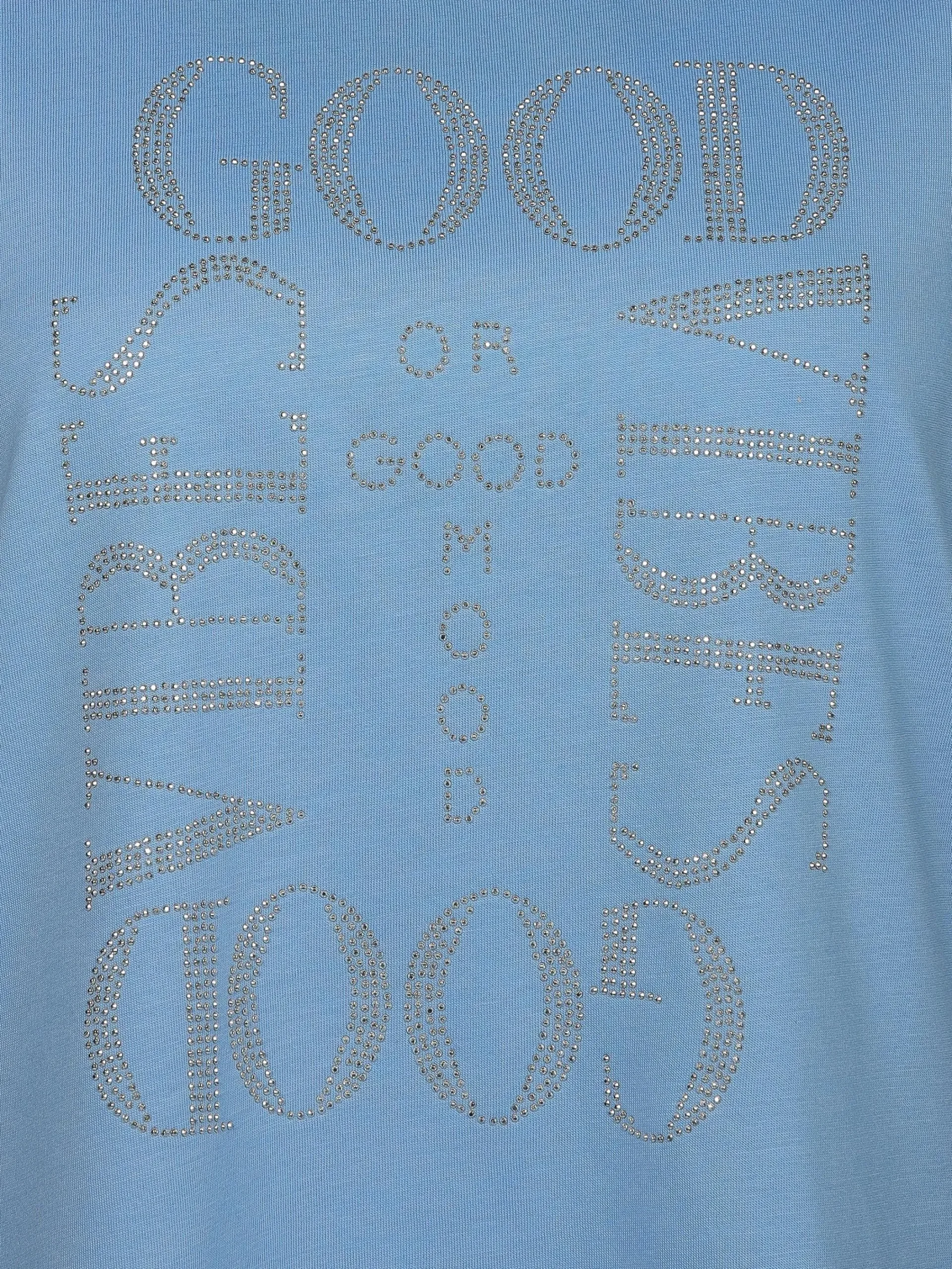 Damen Lisa Tossa Damen Shirt mit Strassbesatz