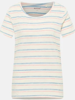 Damen Mustang Damen Shirt mit Streifen